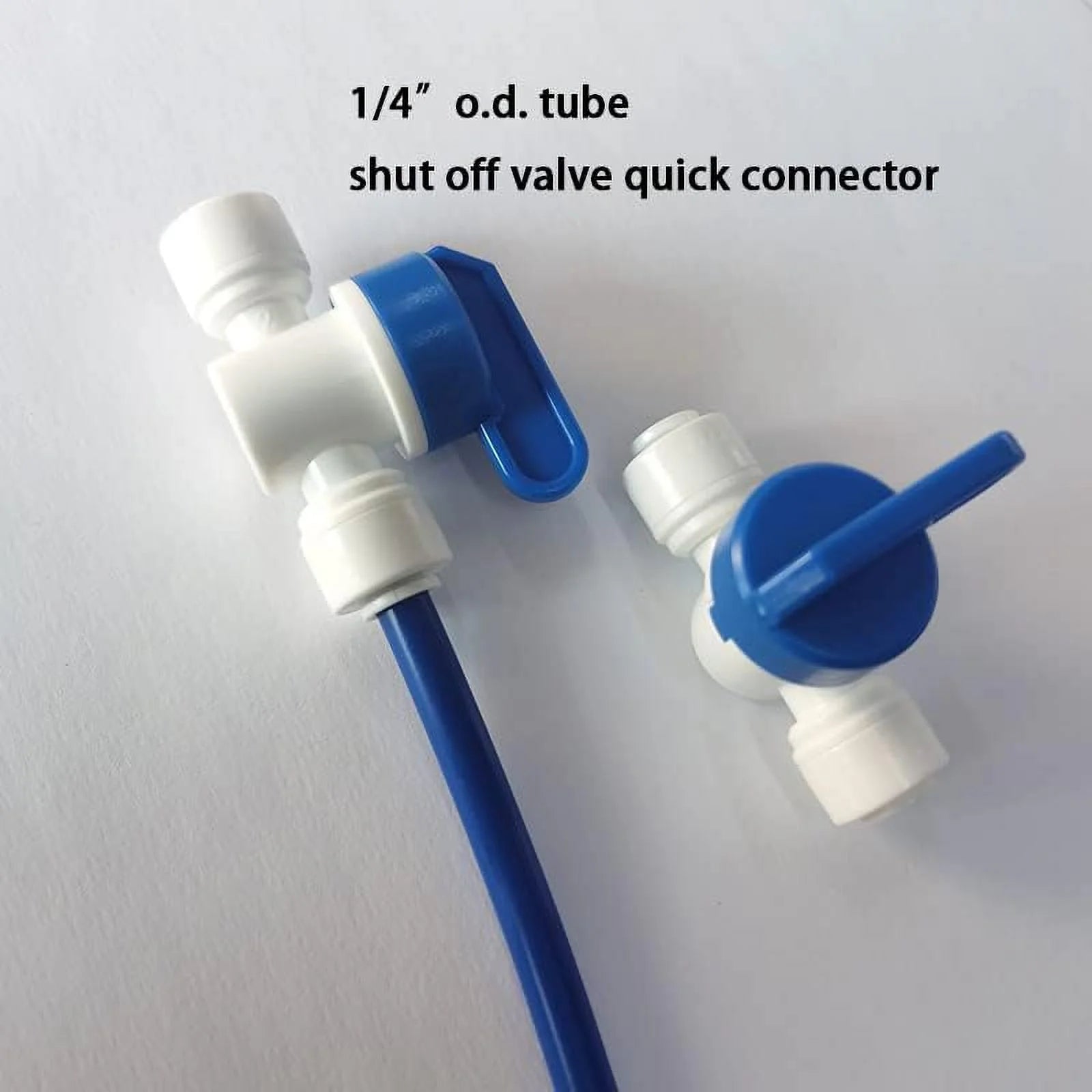 1/4 inch O.D. 32.8ft RO Water Tubing with 10pcs Quick Connector V757