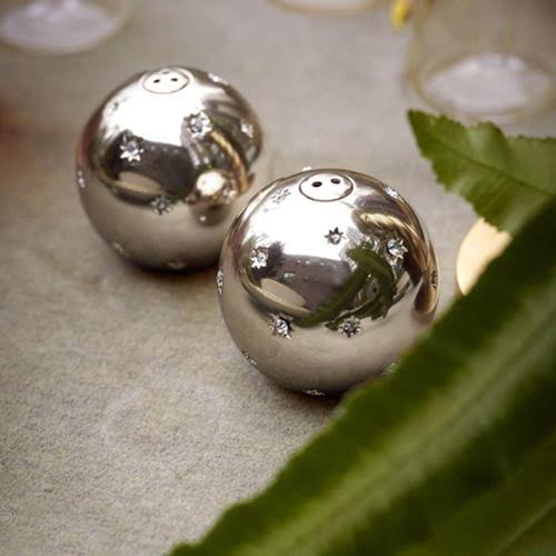 Platinum Salt & Pepper Shakers A926146