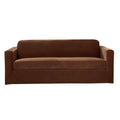 Brown Stretch Sofa Cover M32181