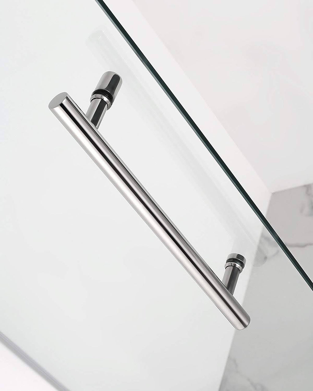 72x22 High x 28x22 Wide Frameless Shower Door Chrome O131