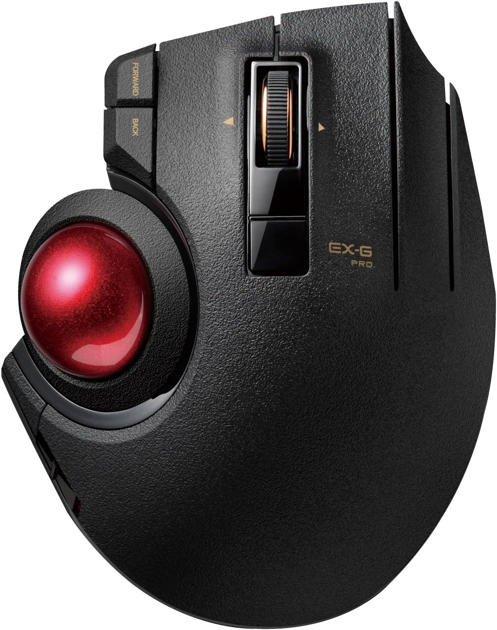 Black 8-Button Thumb-Operated Trackball Mouse, Pack of 2 S845