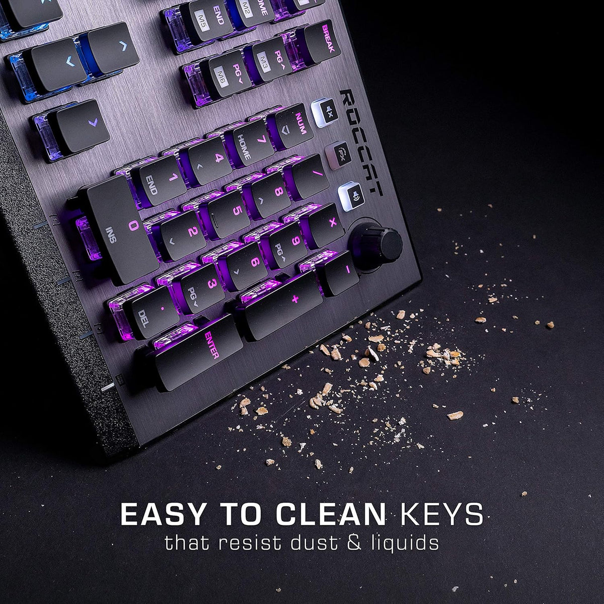 Mechanical PC Gaming Keyboard with Brown Switches Z71939
