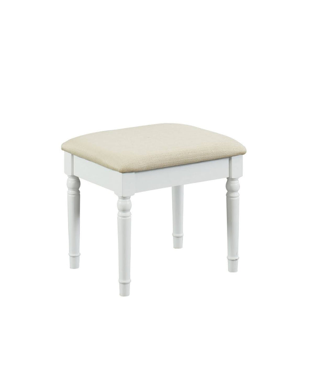 White Two-Drawer Vanity Set V456