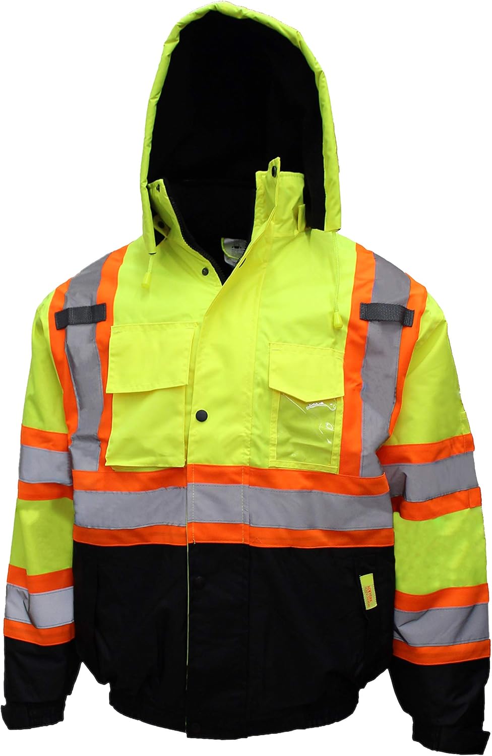 Neon Lime Hi-Viz Workwear, Size Large, Pack of 2 B26233