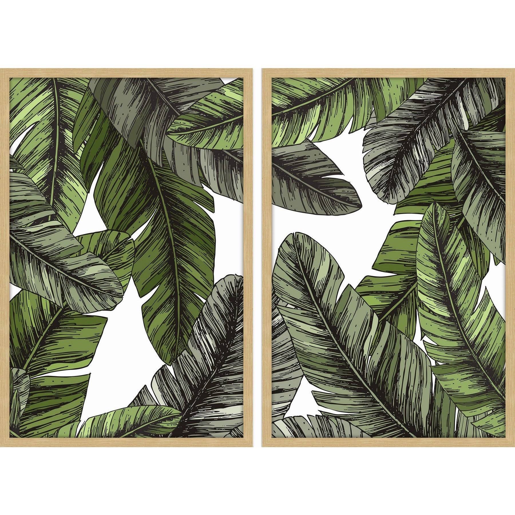 Brown Diptych D598213