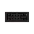 Wicker Style Cast Iron Floor Register D10953