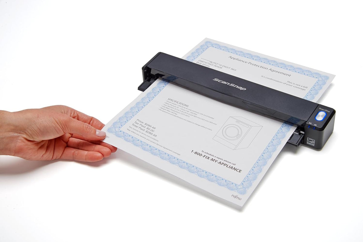 Black Wireless Mobile Portable Scanner E6164