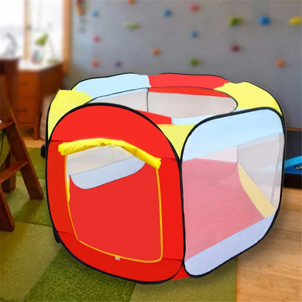6-Sided Ball Pit Play Tent for Kids M4543