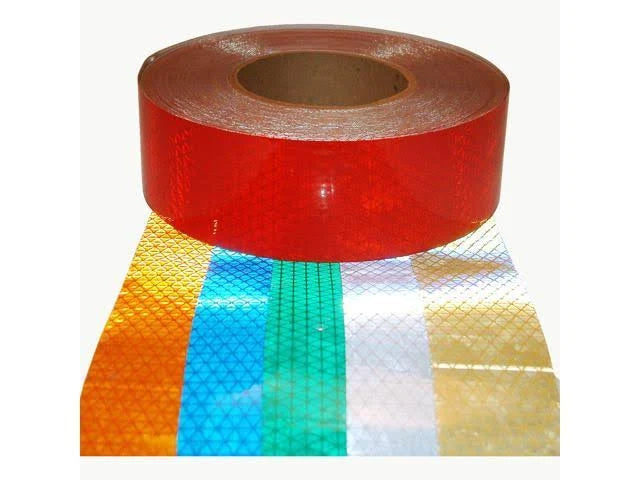 4 in. x 50 yds. Silver-White Conspicuity Tape B627532