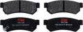 Disc Brake Pad Set Rear Pack of 2 S3863