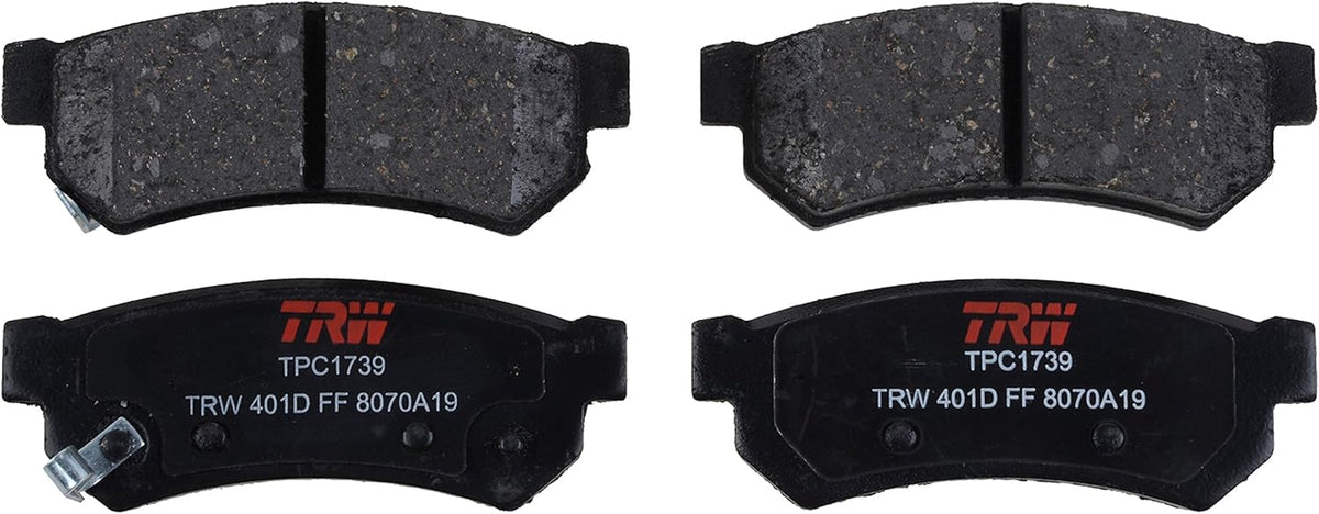 Disc Brake Pad Set Rear Pack of 2 S3863