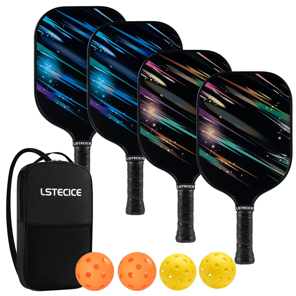 Fiberglass Composite 8oz Pickleball Paddle Set Q2587