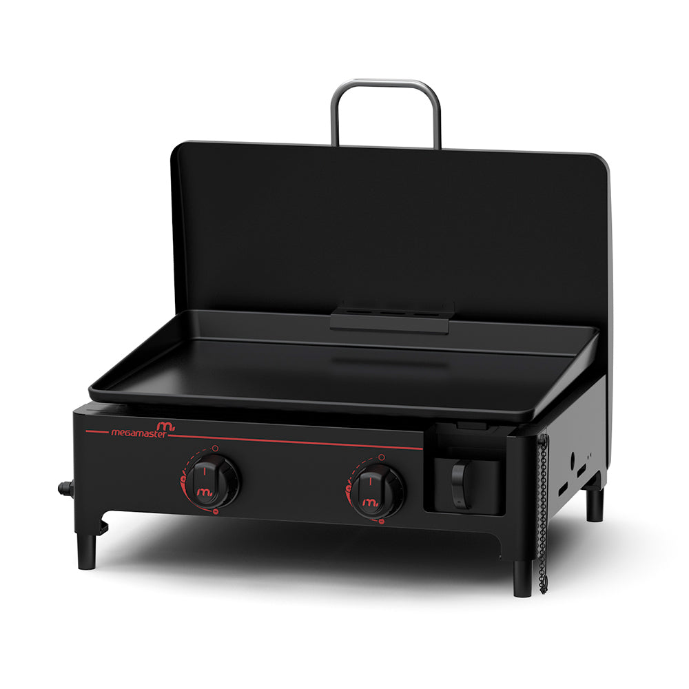 2-Burner Propane Gas Tabletop Griddle O155