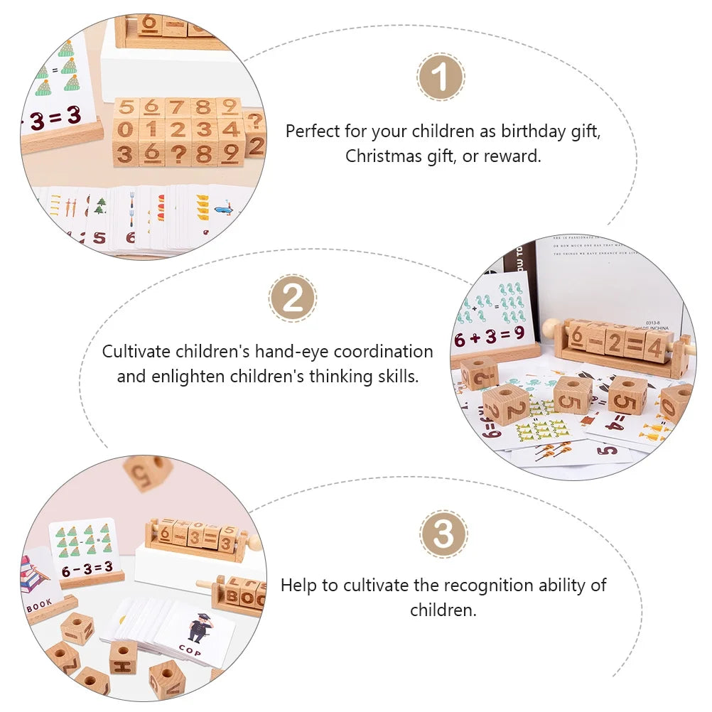 Wooden Learning String Toy Building Blocks V74922