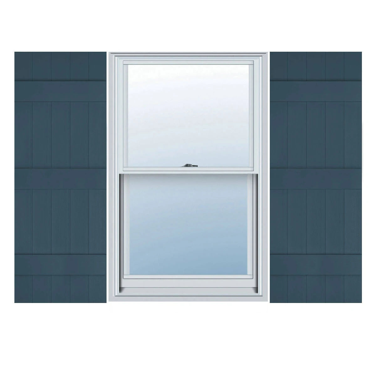 Board-n-Batten Shutters with Shutter-Loks (Per Pair) K3582