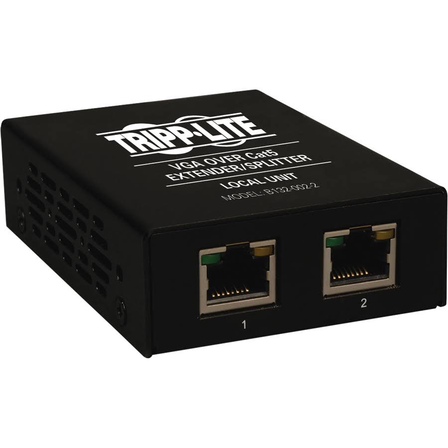 VGA over Cat5/Cat6 Video Extender 2-Port Transmitter HD15 RJ45 G40746