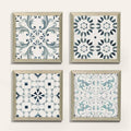 Patterned Tile Art M437