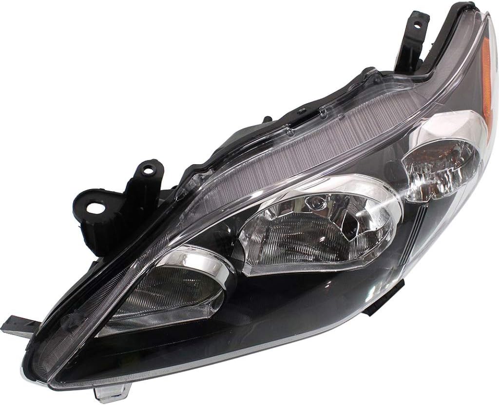 Toyota Corolla Headlight 2011 2012 2013 Driver Side with Bulbs R1557