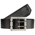 Black Leather Belt N607