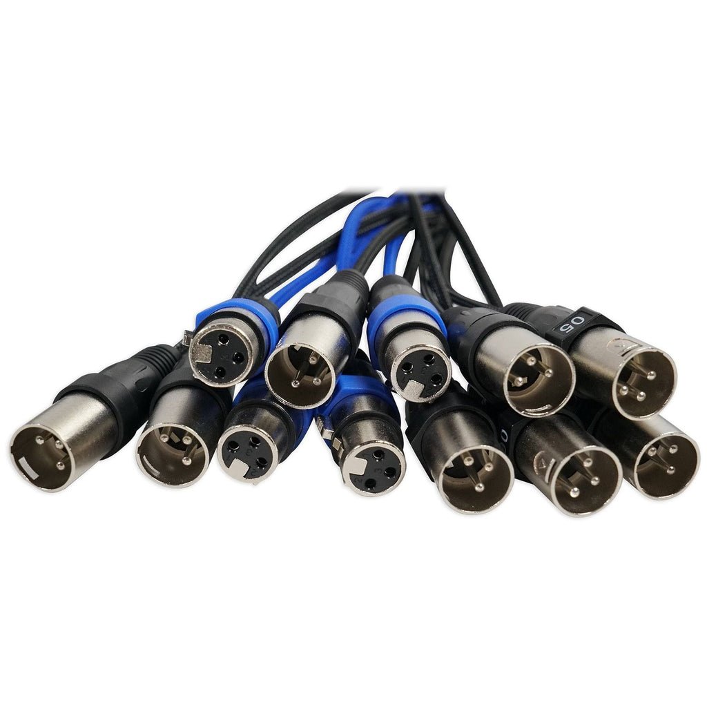 12 Channel 25 Foot XLR Snake Cable T11198