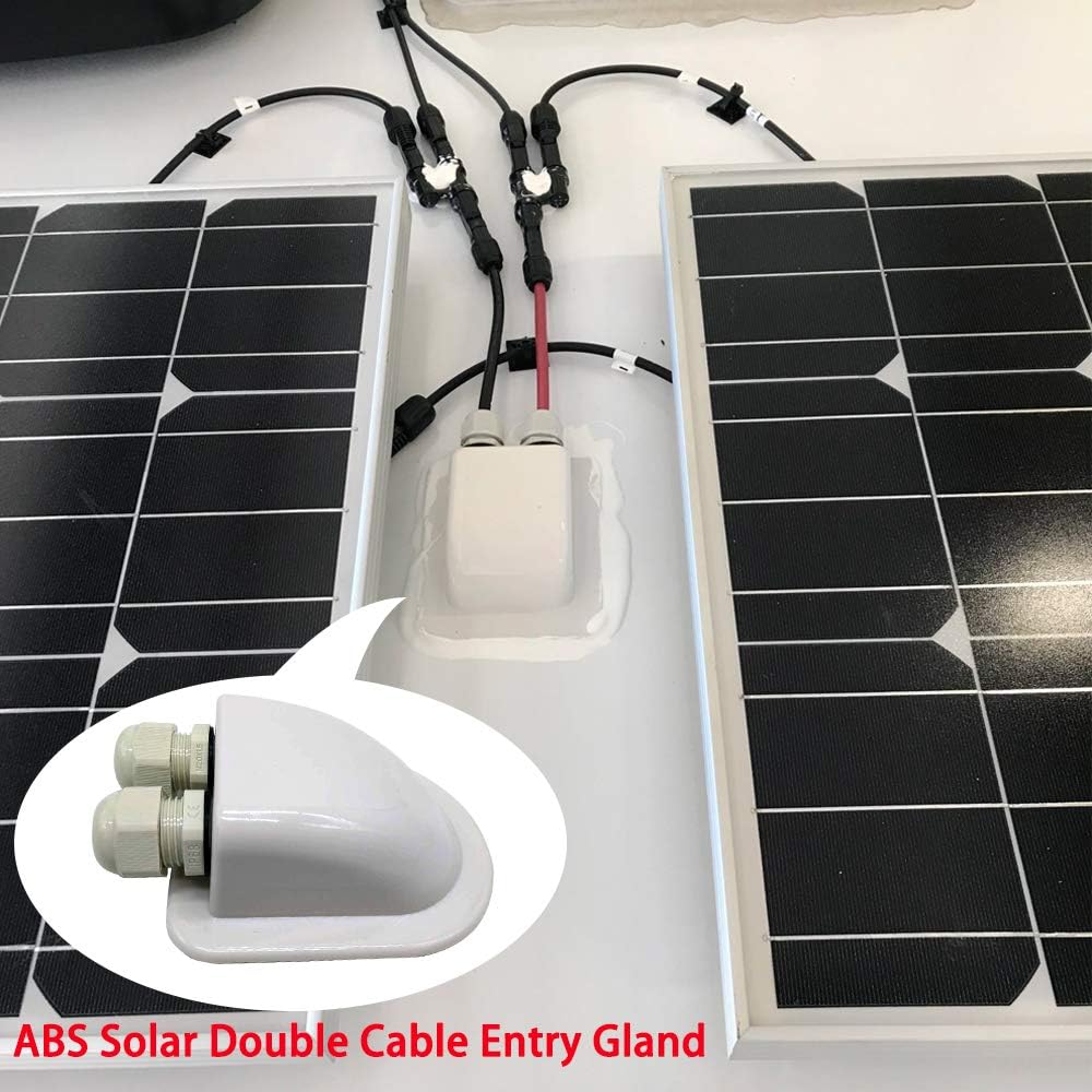 300W 12/24V Polycrystalline Off-Grid Solar Panel Kit with 3PCs 100W Rigid Solar Panels J1311