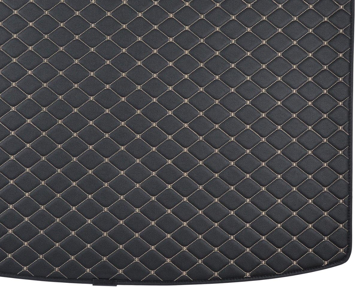 Luxury Padded PU Leather Trunk Mat Cargo Liner for Ford Escape Pack of 2 G52167