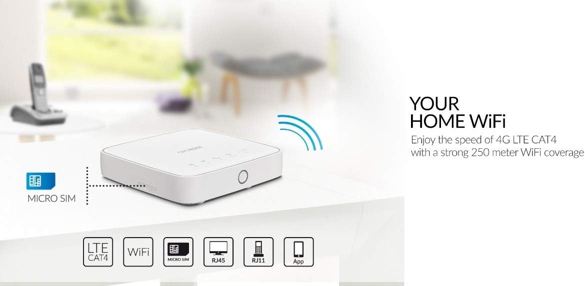 4G LTE Unlocked Router 150 Mbps Wi-Fi T58600