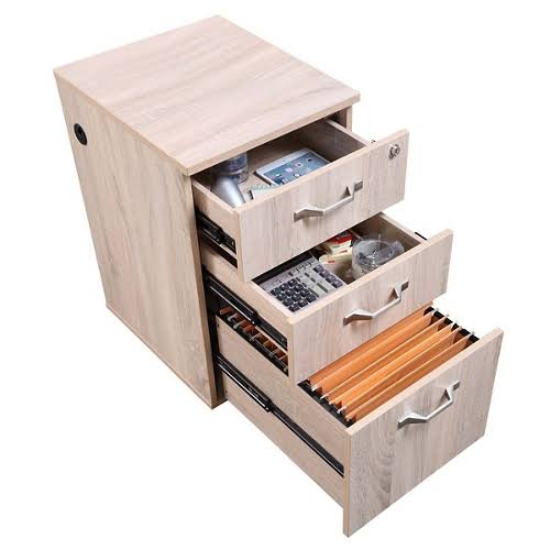 Three Drawer File Pedestal B896607