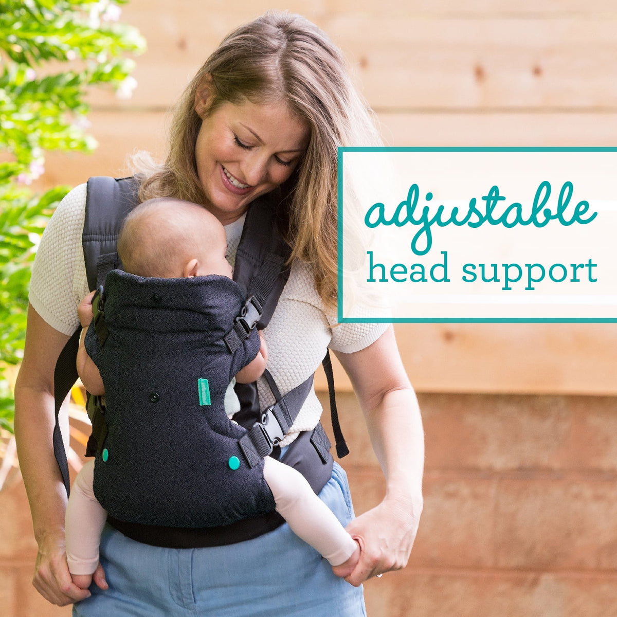 Black 4-in-1 Convertible Baby Carrier P3454