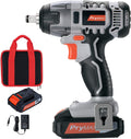 20V Cordless Impact Wrench Kit 1/2 Chuck with LED Work Light F416508