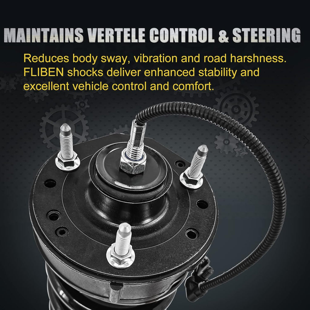 Pair Front Shock Absorber Assy w/Magnetic Ride Control X637