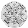 2022 Great Britain 50p Queen Elizabeth BU Coin Q8422