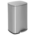 Brushed Stainless Steel 13 Gallon Step Trash Can A5824