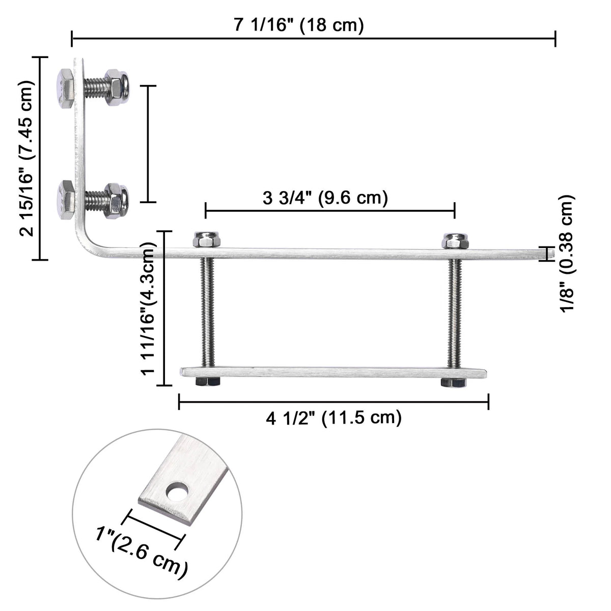 Stainless Steel Car Awning Hardware Kit B435667