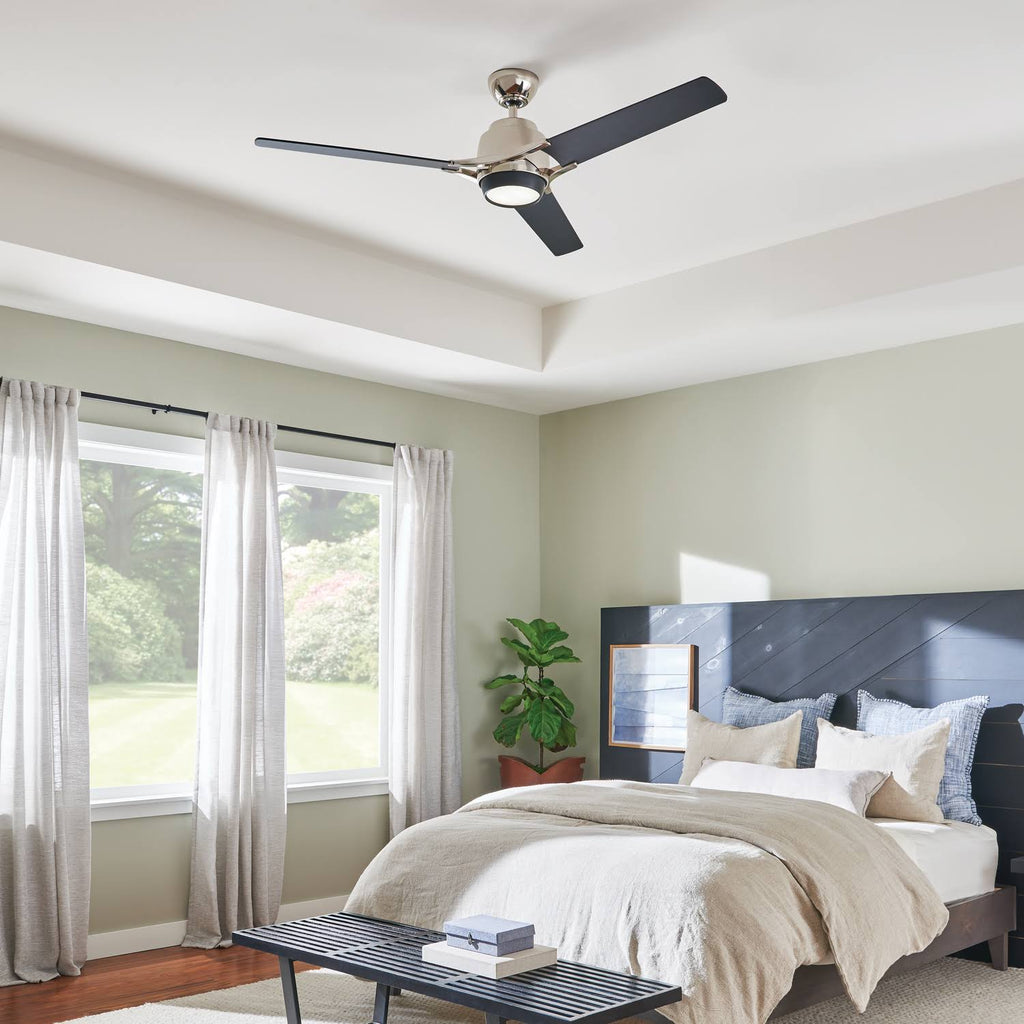 Polished Nickel 60x22 LED Ceiling Fan Y662824