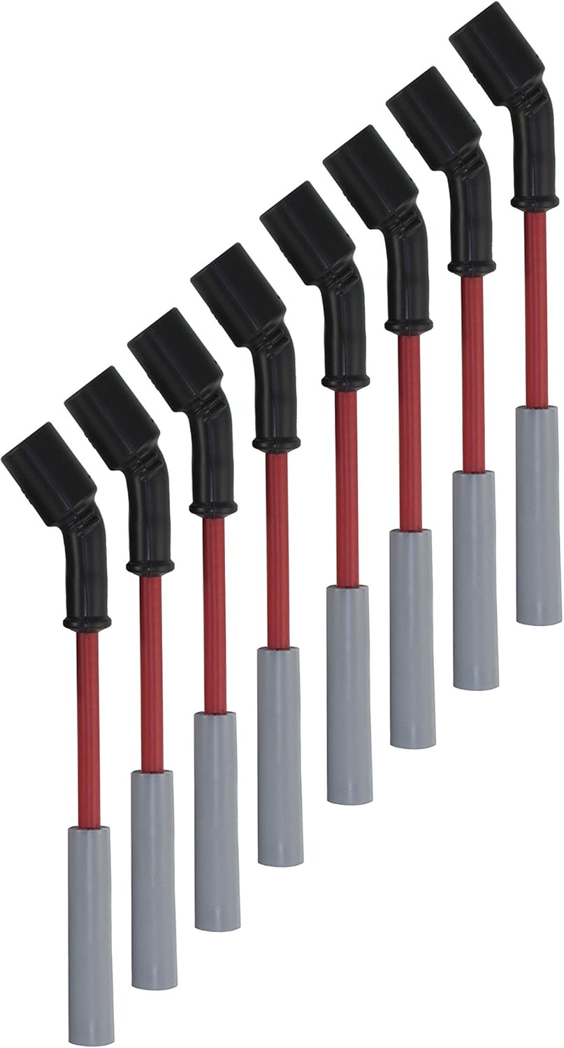 Red LSx Spark Plug Wire Set Pack of 2 H3800