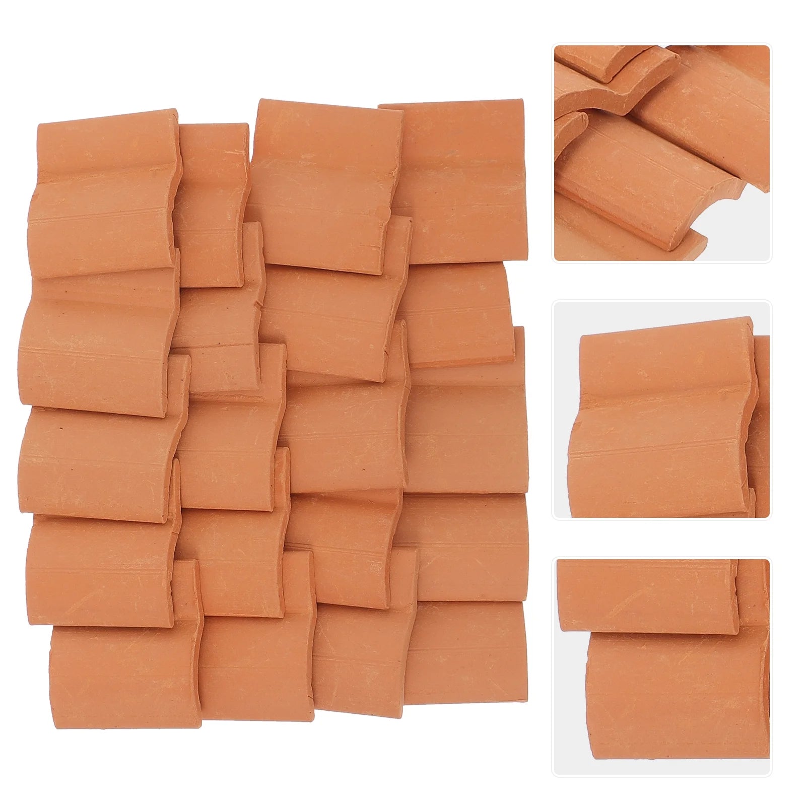 Miniature Roof Tiles for Dollhouse Model Crafts U823
