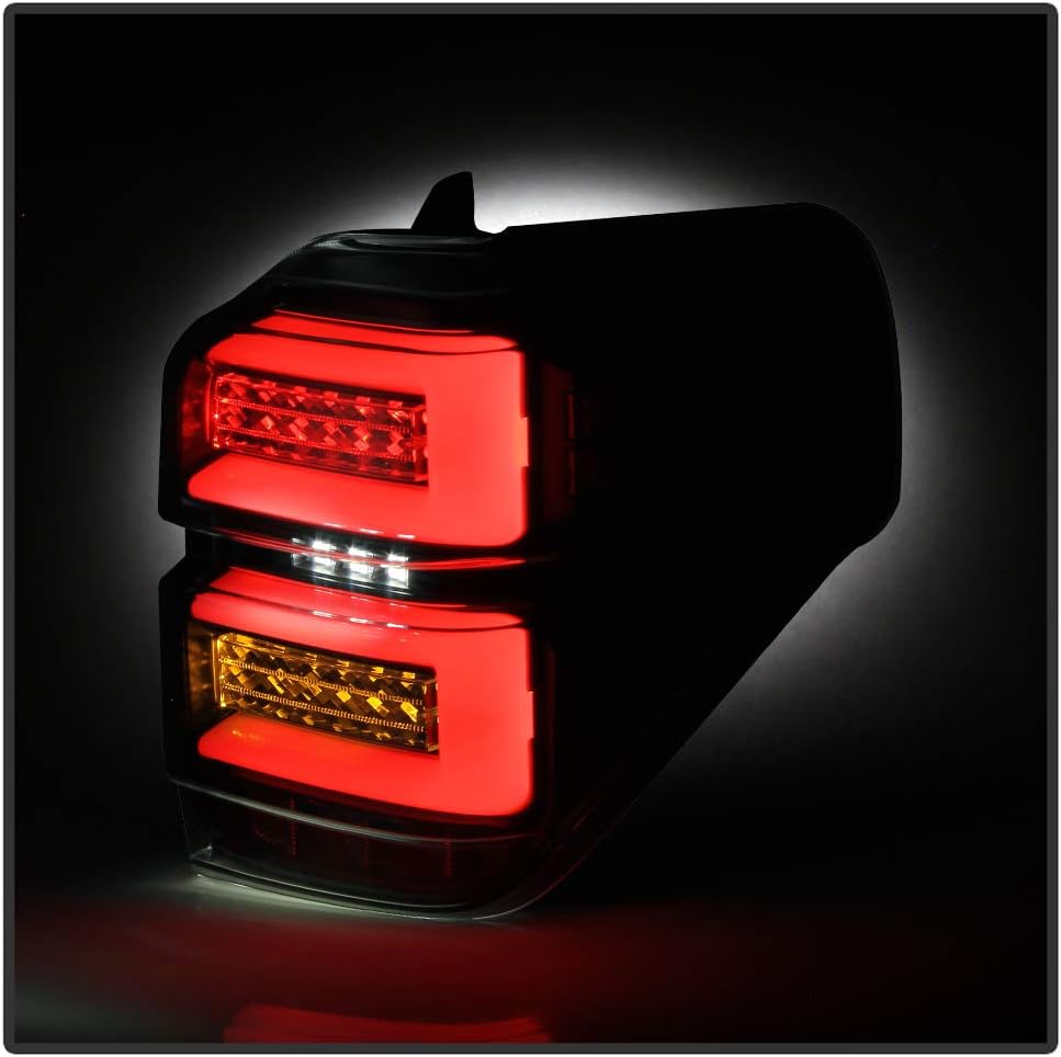 Black Housing Full LED Tube Tail Lights Z870