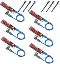 6 Pack GPU Riser Express Kits with 60cm USB 3.0 Cable M4328