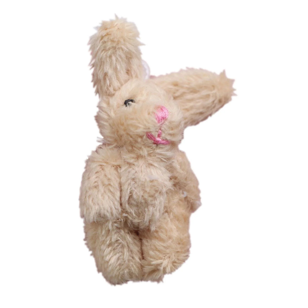 Khaki Rabbit Miniature Plush Doll F3032