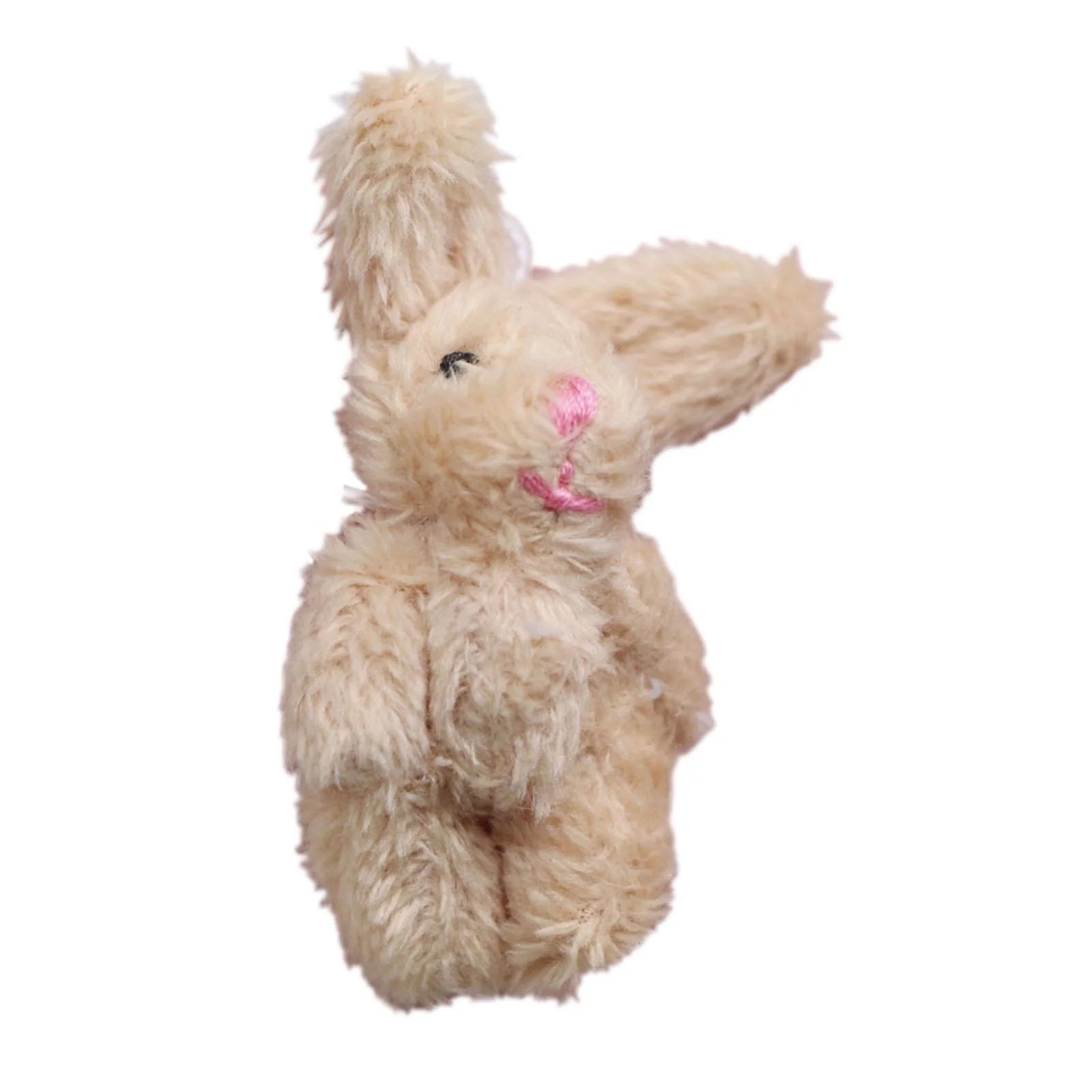Khaki Rabbit Miniature Plush Doll F3032