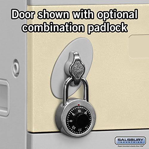Tan Plastic Locker, 73 Inches High, 18 Inches Deep, Unassembled R6883