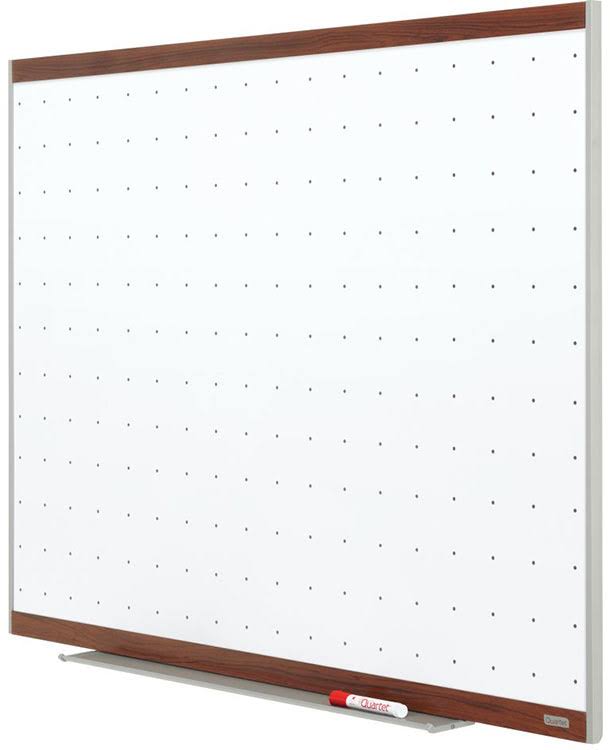 Mahogany Magnetic Whiteboard 4 x 3 Feet G606