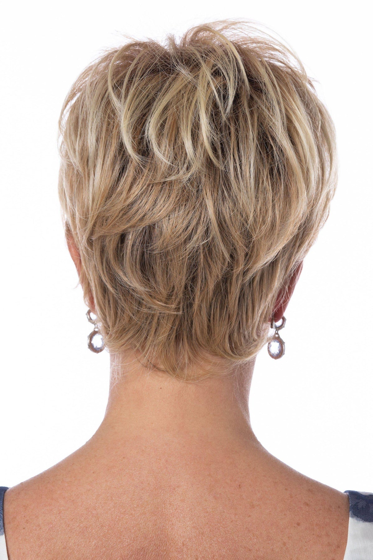 Light Gray Synthetic Wig N3149