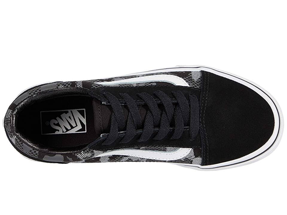 Black/True White Pattern Camo Old Skool Shoes Z487058