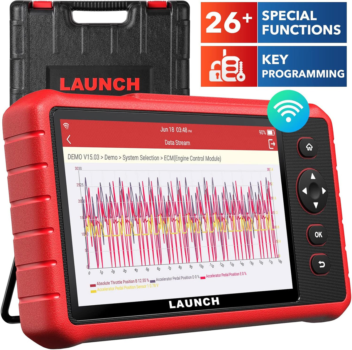 OBD2 Scanner with 26+ Special Functions Diagnostic Scanner C2026