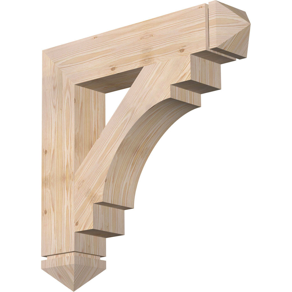 Douglas Fir Smooth Bracket R34755