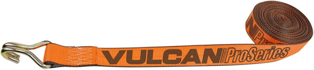 Ratchet Strap with Wire Hooks, 2 Inch x 27 Foot, 3,300 Pound Safe Working Load, Pack of 2 O593
