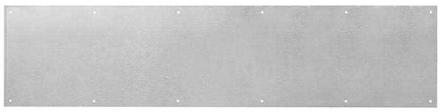 Metal Kick Plate Satin Stainless Steel 18 x 34 A4850