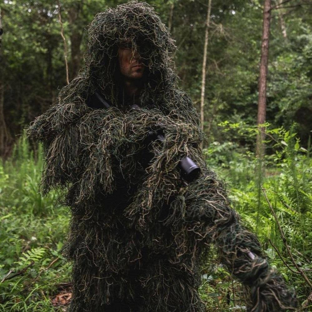 Woodland Camo Ghillie Suit R9297